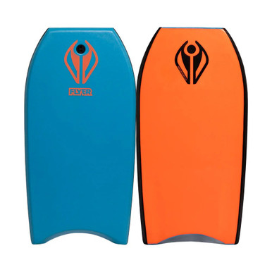 NMD Flyer 38in Bodyboard in Sky Blue Fluro Red