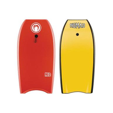 Nomad Neo EPS 40in Bodyboard in Red Yellow