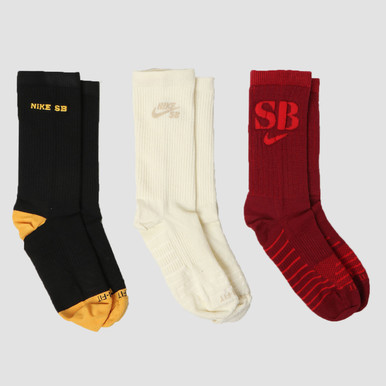nike sb 3 pack crew socks