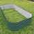 4x8 British Green Modular Metal Raised Bed