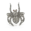 Sterling Silver and Marcasite Spider Ring