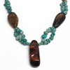 Sterling Silver Chiapas Amber w/Turquoise