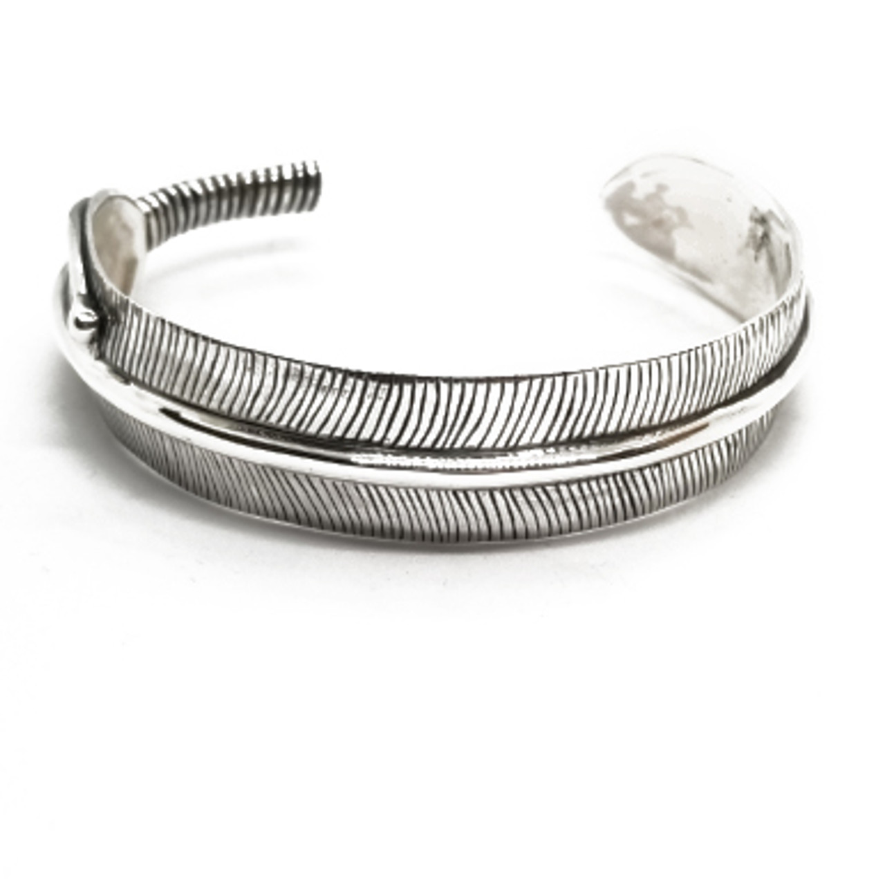 ANZUEA 925 Sterling Silver Feather Bracelet for Women Girls Adjustable Open Bangle  Bracelet Fashion Jewellery Gift for Women Girls for Birthday Christmas  Valentine's Day and Festival: Buy Online at Best Price in