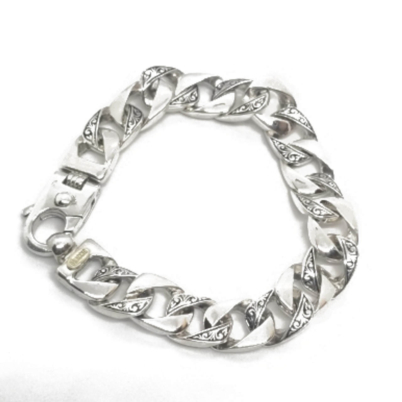 Amazon.com: Epinki 925 Sterling Silver Bracelet for Men and Women, Curb  Chain Jewelry 7 Inch: Clothing, Shoes & Jewelry