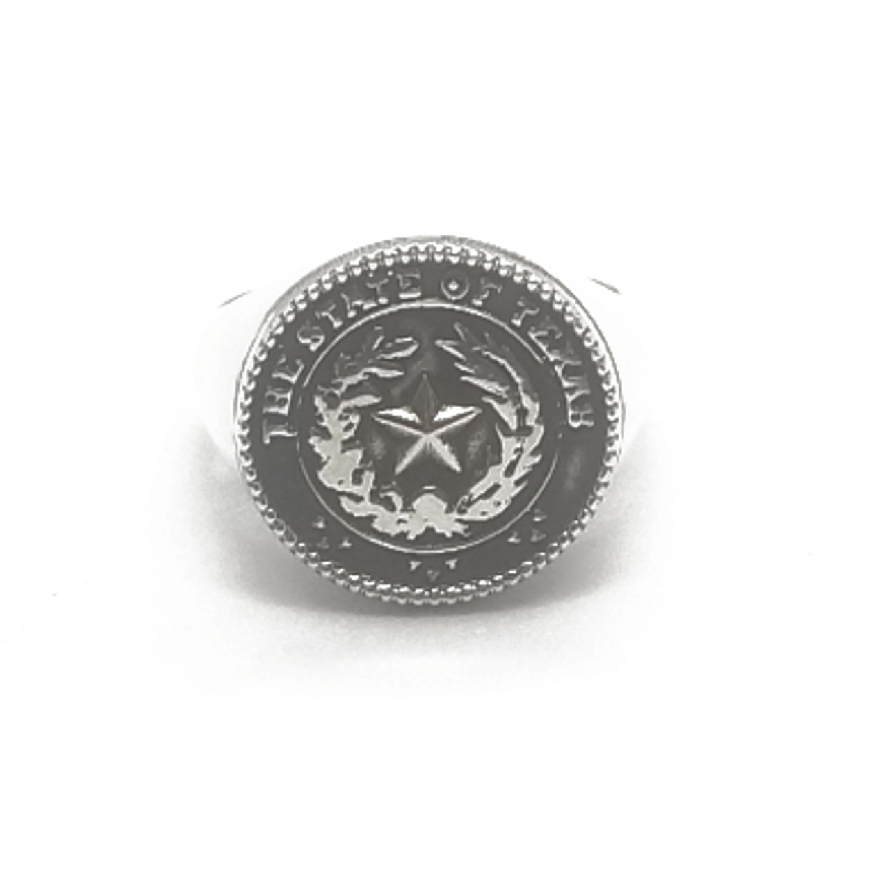 Texas State Seal Silver-Tone Tie Tack