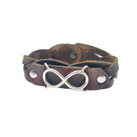 Sterling Silver & Leather Vanishing Bracelet. Handmade, leather and sterling silver bracelet, from the actual movie, “The Vanishing”. $350

*Available in ladies (7” typically) & in men’s (8” typically) sizes.

*Available in black or brown