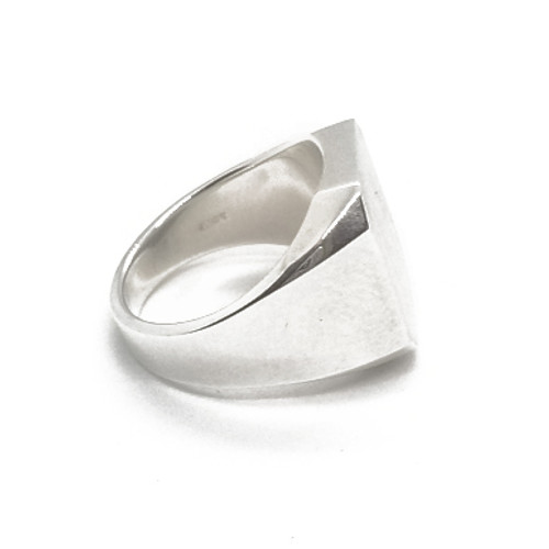 Sterling Silver Square Signet Ring