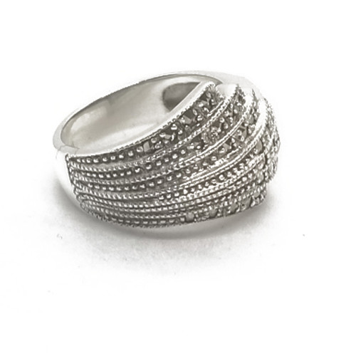 Sterling Silver Marcaiste Ring