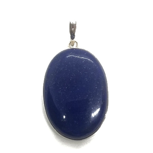 Sterling Silver Lapis Pendant