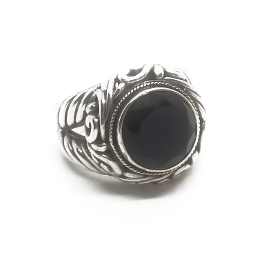 K18 18金 オニキス リング ⁄ K18 Onyx ring 品番kr-0121826949 gram 