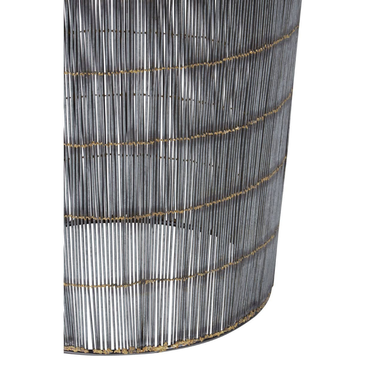 Templar Silver Wireframe Side Table-Premier Housewares