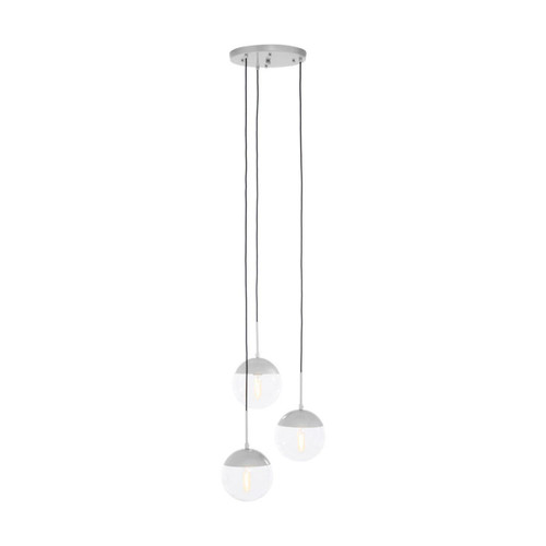 Revive Chrome Finish 3 Pendant Light