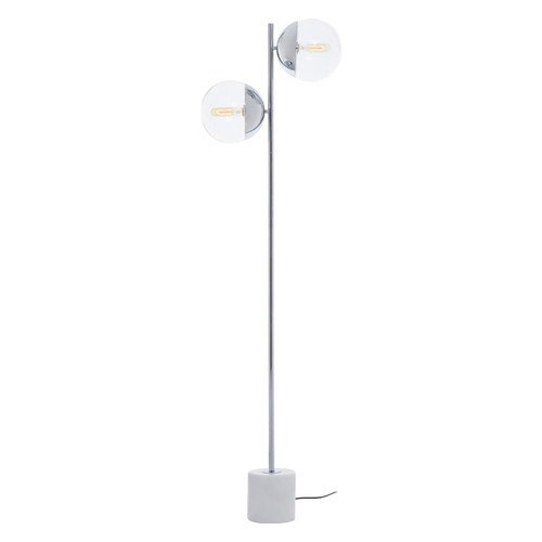 Revive Chrome Finish 2 Light Table Lamp