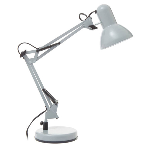 Studio Matte Grey Metal Lamp