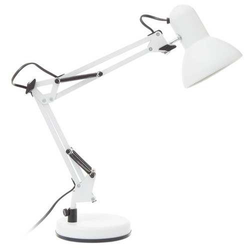 Studio Matte White Metal Lamp Studio Matte White Metal Lamp