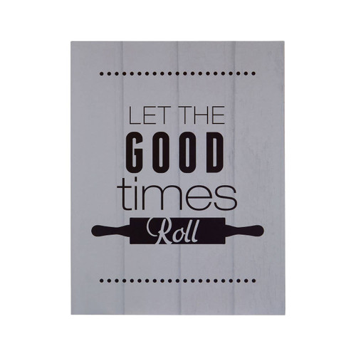 Let The Good Times Roll Wall Plaque