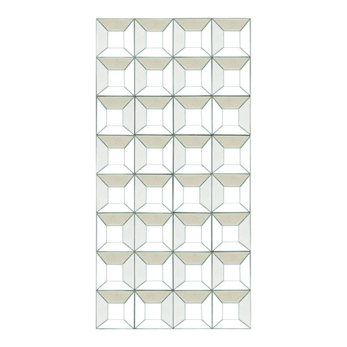 Multi Glass Bevelled Wall Mirror