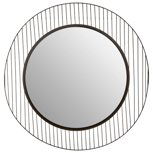 Trento Linear Lines Frame Wall Mirror