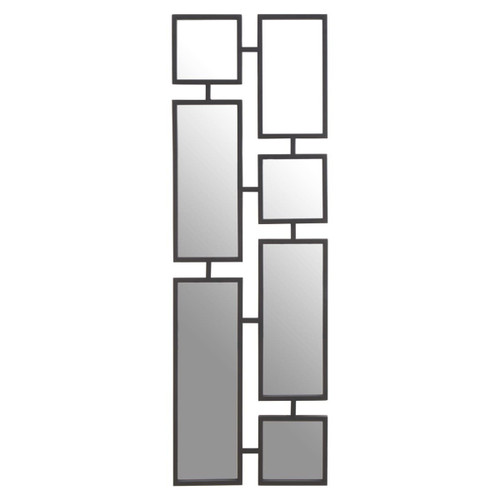 Beauly Black Multi Frame Wall Mirror