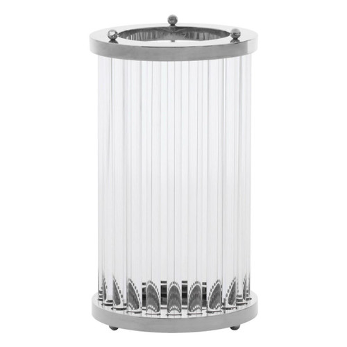 Franklin Large Silver Finish Candle Holder