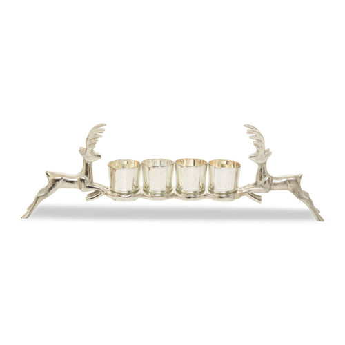 Stag 4 Tea Light Holder