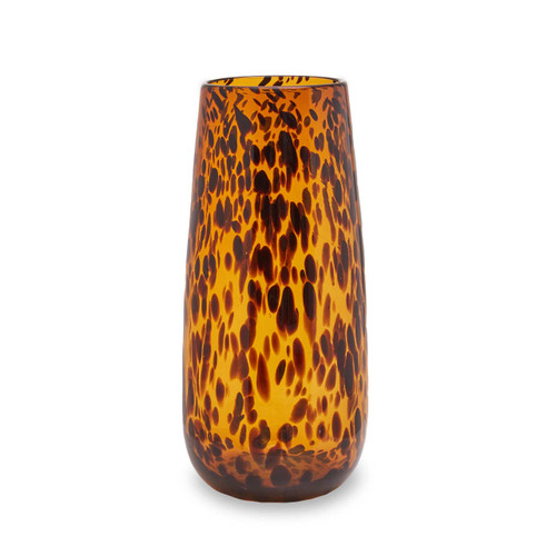 Celia tortoise shell effect large vase