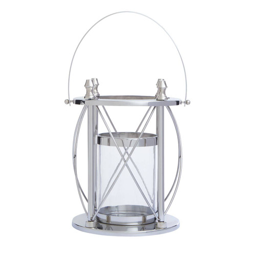 Cruzar Small Silver Lantern