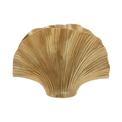 Danna Large Gold Gingko Vase