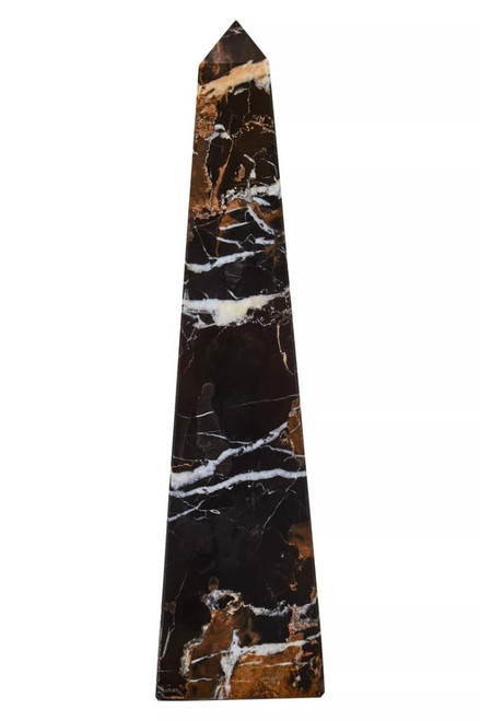 Salmo Large Black Marble Obelisk