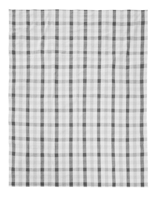 Thread & Loom Grey And Black Tablecloth