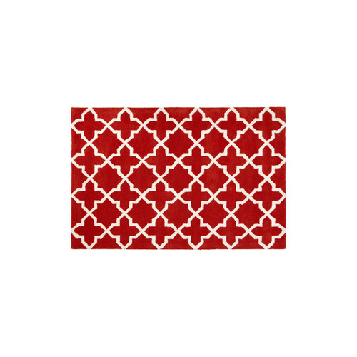 Hampstead Orange and White Rug