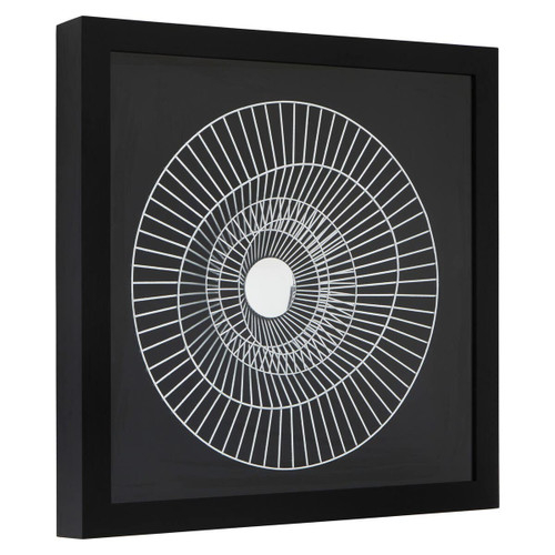Modello Silver And Black Wall Art