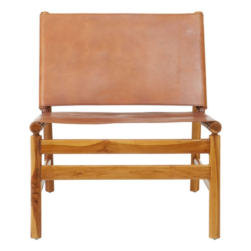Kendari Brown Leaned Back Chair