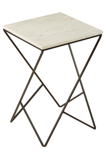 Shalimar Marble top Square Side Table