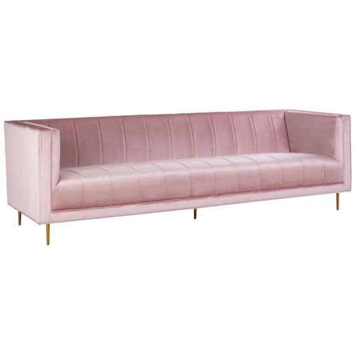 Otylia 3 Seat Pink Sofa