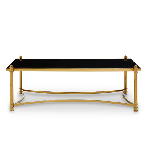 Ackley Black and Gold Coffee Table