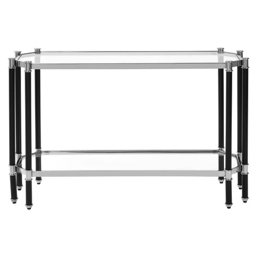 Allessi Silver Chrome Console Table