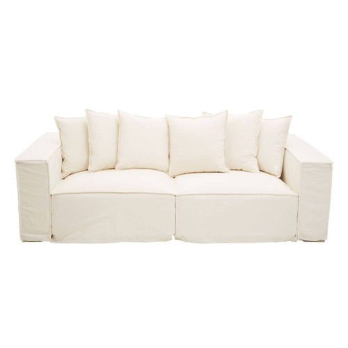 Marseille 3 Seat Cream Sofa