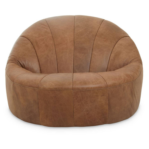Hoxton Light Brown Leather Chair