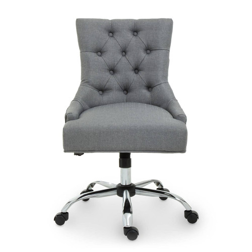 Anita Grey Fabric Home Office Chair