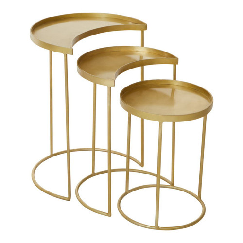 Suar Nest of Three Side Tables