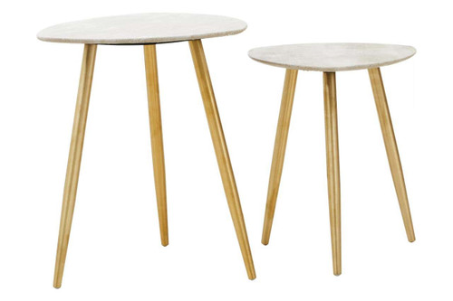 Cadio Set Of Two Shagreen Tables