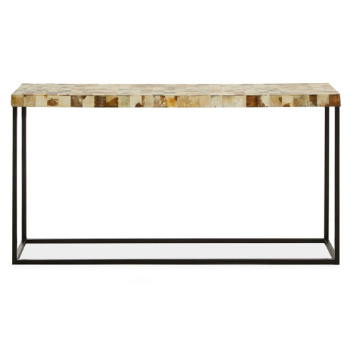 Obra Cream Shell Console Table