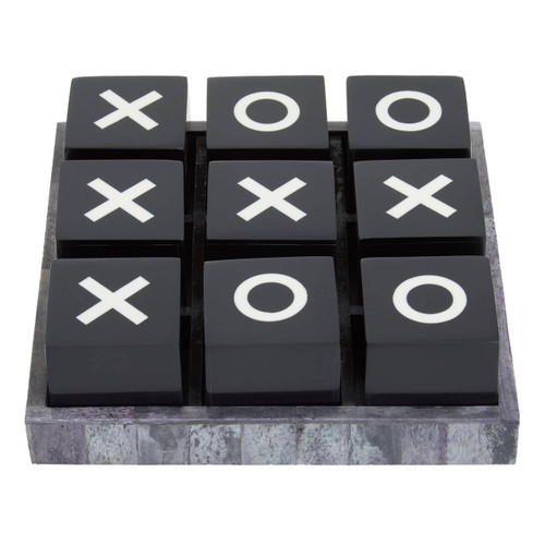 Churchill Grey Bone Noughts and Crosses