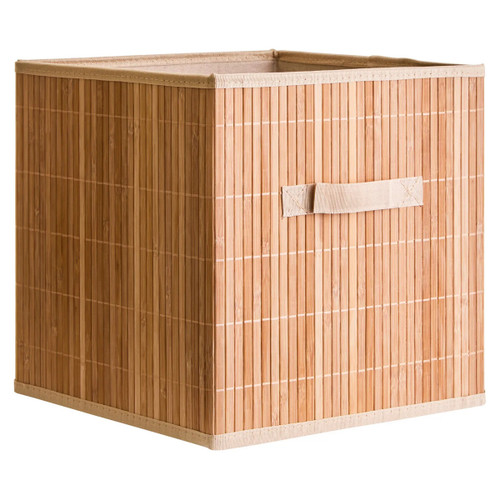 Kankyo Natural Bamboo Storage Box with Handles
