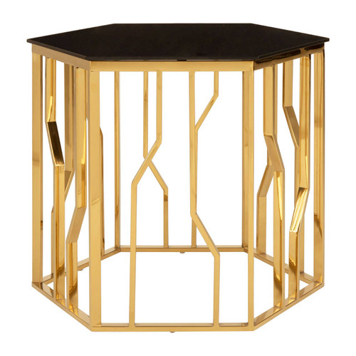 Alvaro Hexagonal Side Table