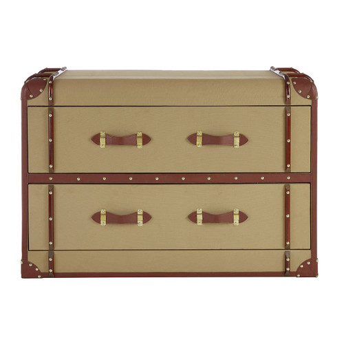 Columbus 2 Drawer Canvas Cabinet