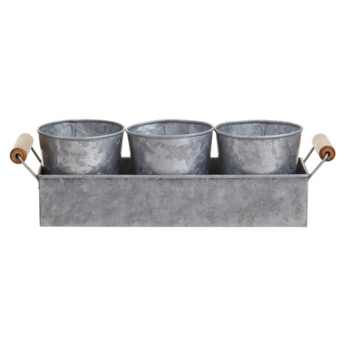 Durmmond Three Piece Pot with Tray