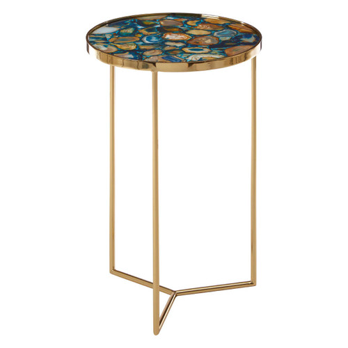 Vita Blue Agate Table