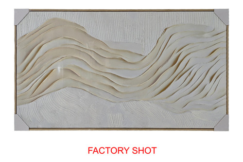 Astratto Cream Textured Wall Art
